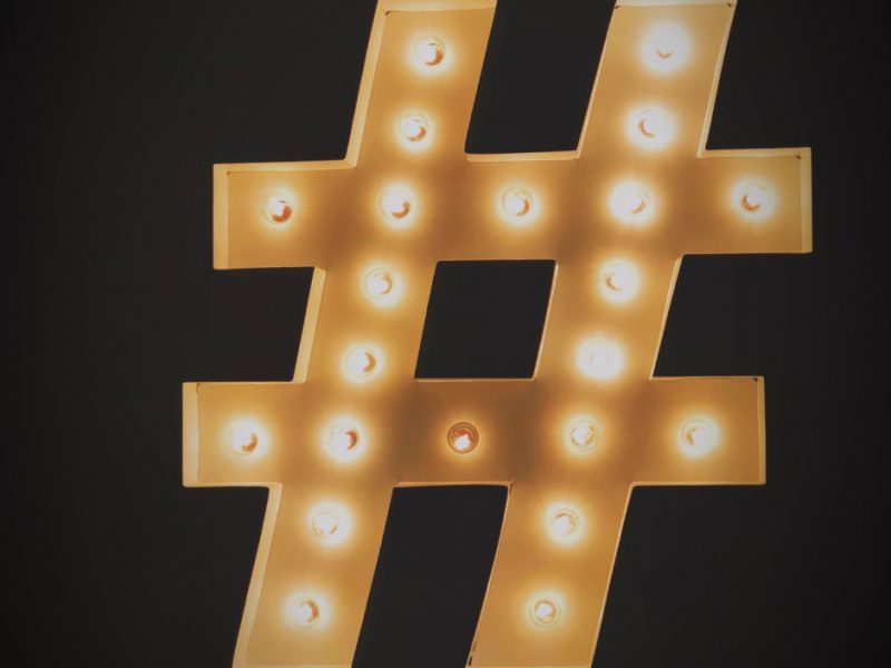 hashtags