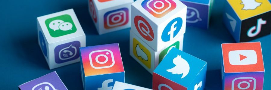 redes sociais para loja online