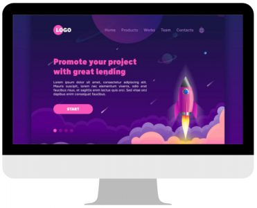 Landing page exemplo